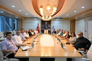 Başkan Vekili Özdemir STK ve muhtar temsilcilerini ağırladı