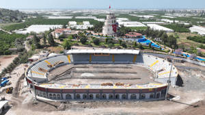 Kumluca Atatürk Stadyumu’nda sona doğru