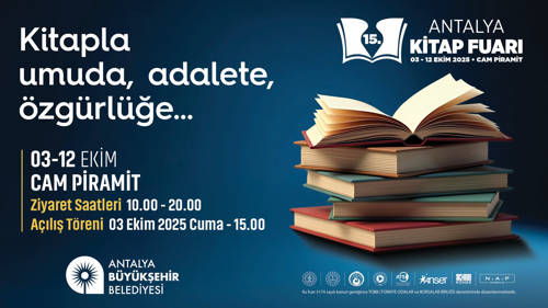 15. ANTALYA KİTAP FUARI