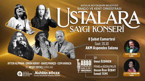 USTALARA SAYGI KONSERİ