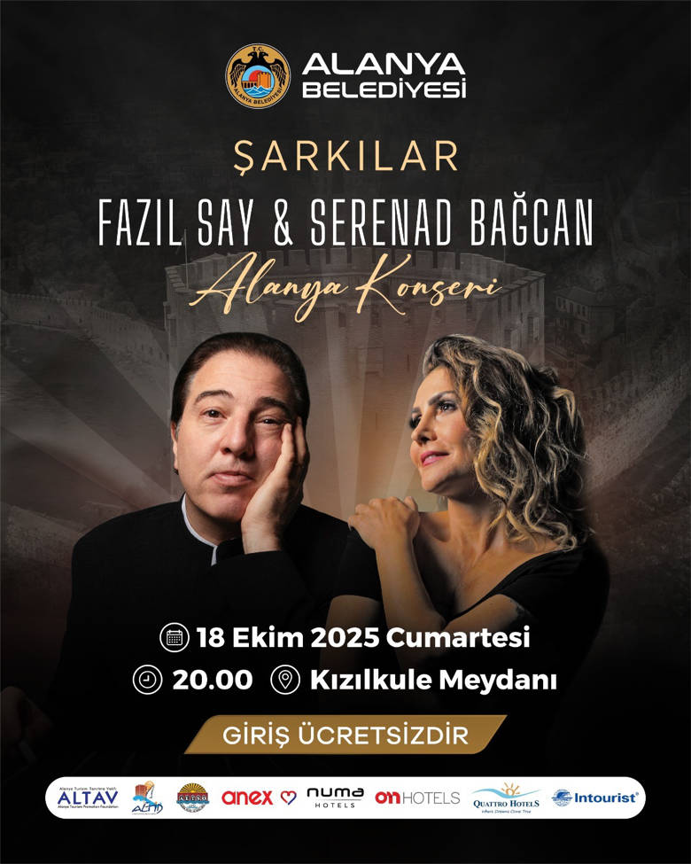 FAZIL SAY VE SERENAD BAĞCAN ALANYA KONSERİ