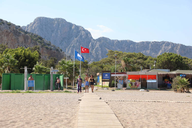 Büyükşehir'in 17 plajına Mavi Bayrak