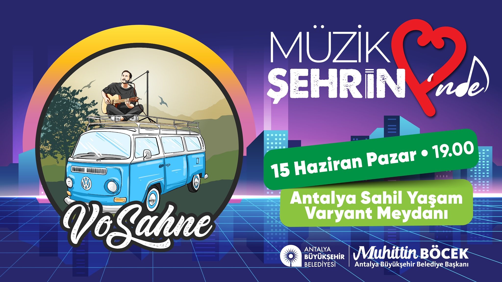 MÜZİK ŞEHRİN KALBİNDE KONSERLERİ "VOSAHNE"