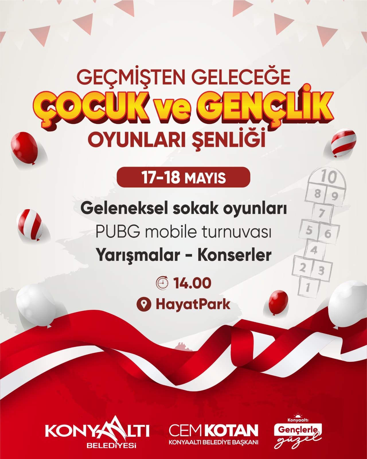 KONYAALTI BELEDİYESİ "GEÇMİŞTEN GELECEĞE ÇOCUK VE GENÇLİK OYUNLARI ŞENLİĞİ"