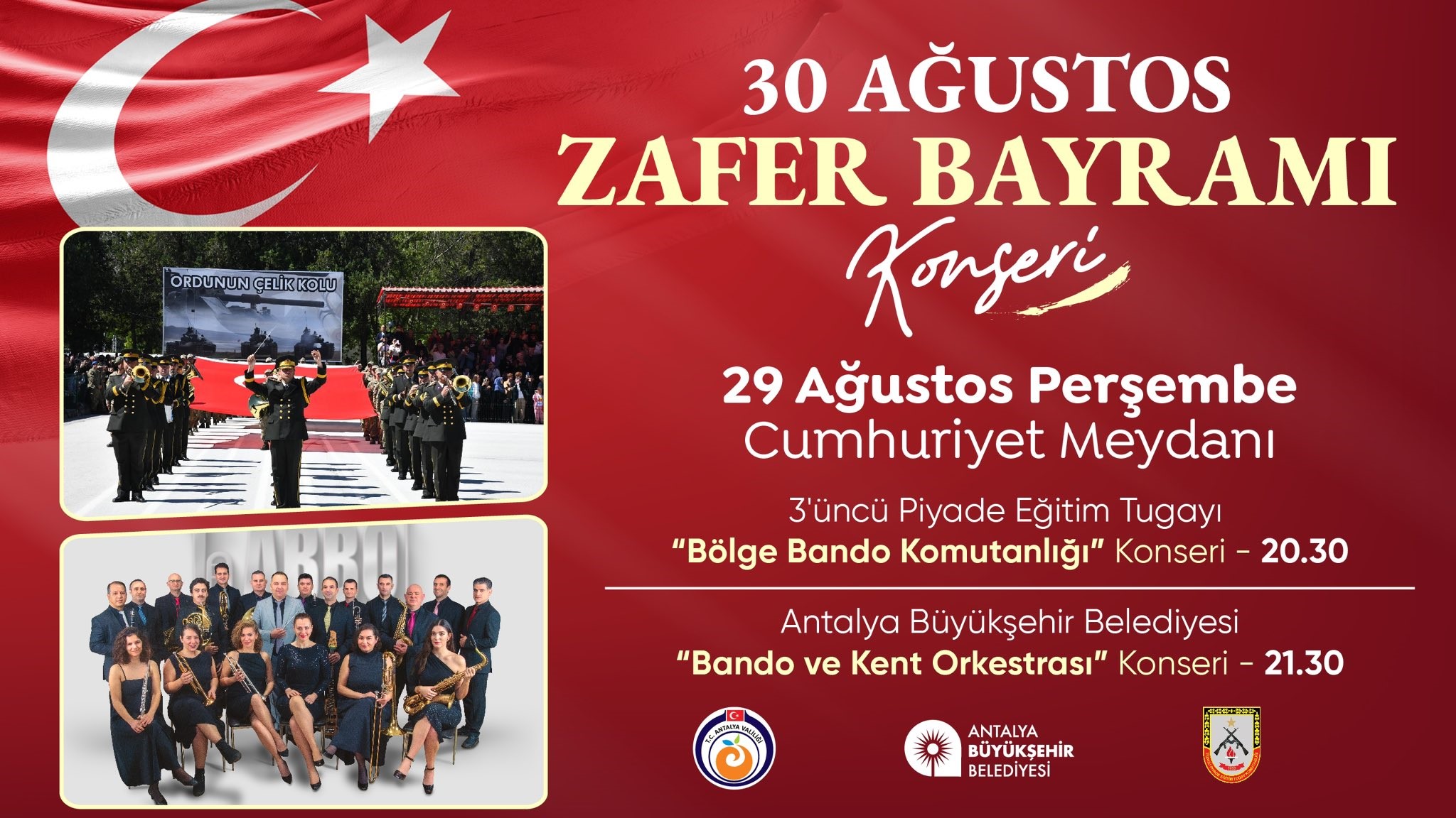 30 AĞUSTOS ZAFER BAYRAMI KONSERİ