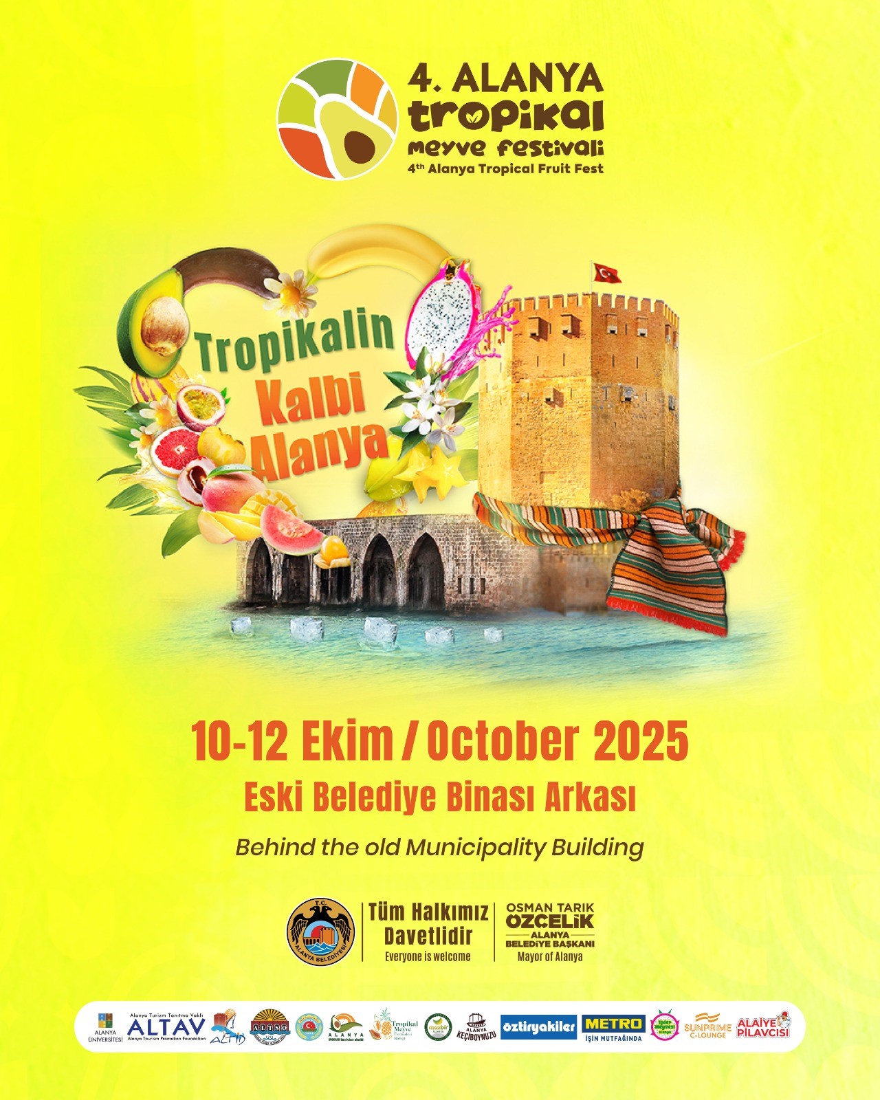 4. ALANYA TROPİKAL MEYVE FESTİVALİ